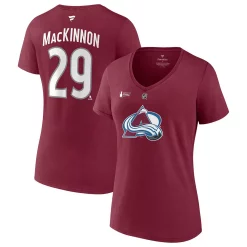 Women's Fanatics Branded Nathan MacKinnon Burgundy Colorado Avalanche 2022 Stanley Cup Final Authentic Stack Name & Number V-Neck T-Shirt 6 Women's Fanatics Branded Nathan MacKinnon Burgundy Colorado Avalanche 2022 Stanley Cup Final Authentic Stack Name & Number V-Neck T-Shirt -Fanatics Clothing Shop 5862057 ALT