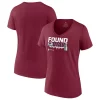 Women's Fanatics Branded Burgundy Colorado Avalanche 2022 Stanley Cup Champions Rebound V-Neck T-Shirt -Fanatics Clothing Shop 5887628