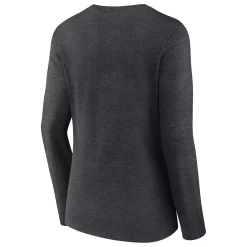 Women's Fanatics Branded Heathered Charcoal Colorado Avalanche 2022 Stanley Cup Champions Locker Room V-Neck Long Sleeve T-Shirt -Fanatics Clothing Shop 5887644 ALT3