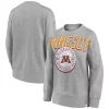 Women's Fanatics Branded Heathered Gray Minnesota Golden Gophers Jump Distribution Pullover Sweatshirt 2 Women's Fanatics Branded Heathered Gray Minnesota Golden Gophers Jump Distribution Pullover Sweatshirt -Fanatics Clothing Shop 5908015