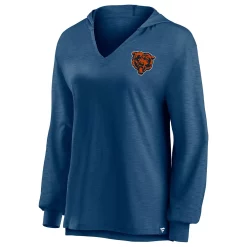 Women's Fanatics Branded Navy Chicago Bears Jumper V-Neck Pullover Hoodie -Fanatics Clothing Shop 5908331 ALT2