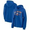 Women's Fanatics Branded Royal New York Islanders Perfect Play Raglan Pullover Hoodie -Fanatics Clothing Shop 5916148