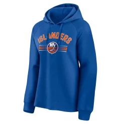 Women's Fanatics Branded Royal New York Islanders Perfect Play Raglan Pullover Hoodie -Fanatics Clothing Shop 5916148 ALT2