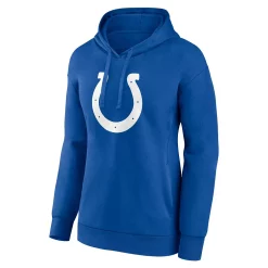 Women's Fanatics Branded Jonathan Taylor Royal Indianapolis Colts Player Icon Name & Number V-Neck Pullover Hoodie -Fanatics Clothing Shop 5916496 ALT2