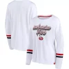 Women's Fanatics Branded White San Francisco 49ers Retro Power Long Sleeve T-Shirt 2 Women's Fanatics Branded White San Francisco 49ers Retro Power Long Sleeve T-Shirt -Fanatics Clothing Shop 5916675