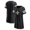 Women's Fanatics Branded Black/White New Orleans Saints Victory On Dress -Fanatics Clothing Shop 5917049