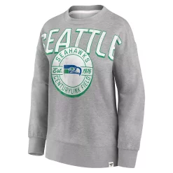 Women's Fanatics Branded Heathered Gray Seattle Seahawks Jump Distribution Tri-Blend Pullover Sweatshirt 7 Women's Fanatics Branded Heathered Gray Seattle Seahawks Jump Distribution Tri-Blend Pullover Sweatshirt -Fanatics Clothing Shop 5917162 ALT2