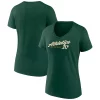 Women's Fanatics Branded Green Oakland Athletics One & Only V-Neck T-Shirt 1 Women's Fanatics Branded Green Oakland Athletics One & Only V-Neck T-Shirt -Fanatics Clothing Shop 5930108