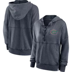 Women's Fanatics Branded Heathered Charcoal Florida Gators Overall Speed Lace-Up Pullover Hoodie -Fanatics Clothing Shop 5930270 ALT