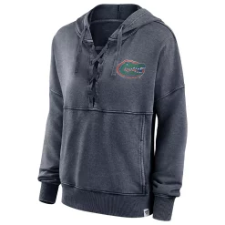 Women's Fanatics Branded Heathered Charcoal Florida Gators Overall Speed Lace-Up Pullover Hoodie -Fanatics Clothing Shop 5930270 ALT2