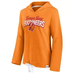 Women's Fanatics Branded Heathered Orange Tampa Bay Buccaneers First Team Flowy Pullover Hoodie 7 Women's Fanatics Branded Heathered Orange Tampa Bay Buccaneers First Team Flowy Pullover Hoodie -Fanatics Clothing Shop 5930410 ALT2