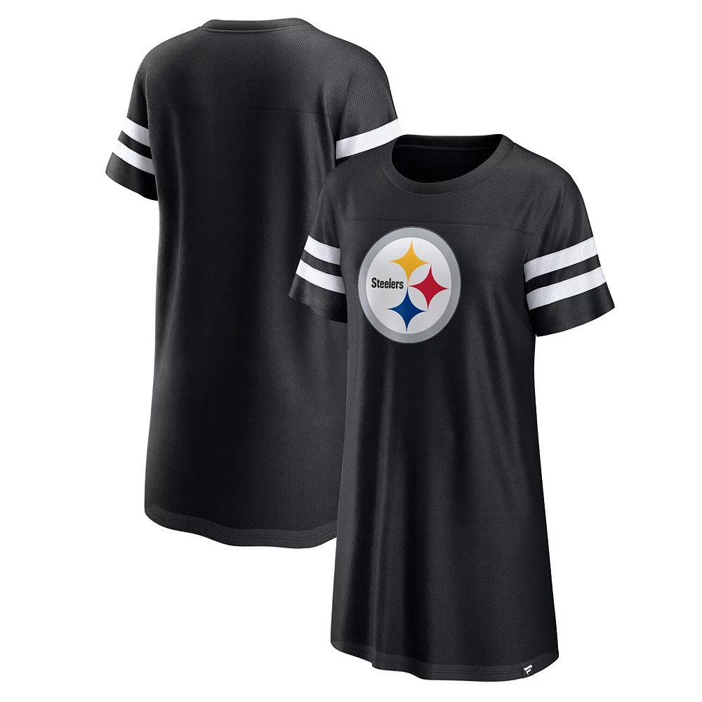 Women's Fanatics Branded Black Pittsburgh Steelers Victory On Dress 4 Women's Fanatics Branded Black Pittsburgh Steelers Victory On Dress - Image 2