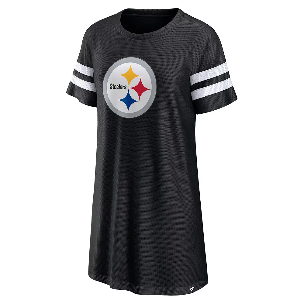 Women's Fanatics Branded Black Pittsburgh Steelers Victory On Dress 5 Women's Fanatics Branded Black Pittsburgh Steelers Victory On Dress - Image 3