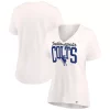 Women's Fanatics Branded Oatmeal Indianapolis Colts Motivating Force V-Neck T-Shirt -Fanatics Clothing Shop 5937328