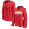 Women's Fanatics Branded Heathered Red Kansas City Chiefs First Team Flowy Pullover Hoodie 2 Women's Fanatics Branded Heathered Red Kansas City Chiefs First Team Flowy Pullover Hoodie -Fanatics Clothing Shop 5967686
