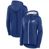 Women's Fanatics Branded Blue Tampa Bay Lightning Authentic Pro Rink Full-Zip Hoodie -Fanatics Clothing Shop 5981229