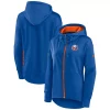 Women's Fanatics Branded Royal New York Islanders Authentic Pro Rink Full-Zip Hoodie -Fanatics Clothing Shop 5981996