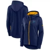 Women's Fanatics Branded Navy St. Louis Blues Authentic Pro Rink Full-Zip Hoodie