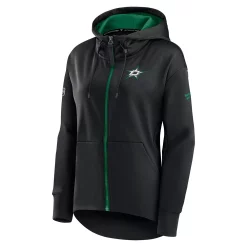 Women's Fanatics Branded Black Dallas Stars Authentic Pro Rink Full-Zip Hoodie -Fanatics Clothing Shop 5982650 ALT2