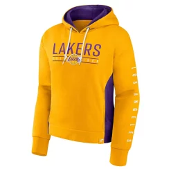 Women's Fanatics Branded Gold Los Angeles Lakers Iconic Halftime Colorblock Pullover Hoodie 7 Women's Fanatics Branded Gold Los Angeles Lakers Iconic Halftime Colorblock Pullover Hoodie -Fanatics Clothing Shop 6002126 ALT2