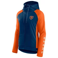 Women's Fanatics Branded Navy/Orange Chicago Bears End Around Raglan Full-Zip Hoodie 7 Women's Fanatics Branded Navy/Orange Chicago Bears End Around Raglan Full-Zip Hoodie -Fanatics Clothing Shop 6002374 ALT2