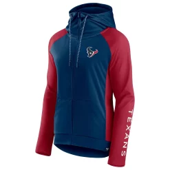 Women's Fanatics Branded Navy/Red Houston Texans End Around Raglan Full-Zip Hoodie 7 Women's Fanatics Branded Navy/Red Houston Texans End Around Raglan Full-Zip Hoodie -Fanatics Clothing Shop 6002488 ALT2