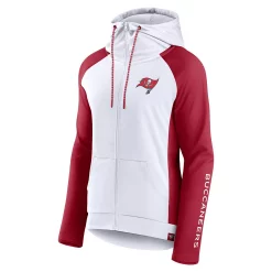 Women's Fanatics Branded White/Red Tampa Bay Buccaneers End Around Raglan Full-Zip Hoodie 7 Women's Fanatics Branded White/Red Tampa Bay Buccaneers End Around Raglan Full-Zip Hoodie -Fanatics Clothing Shop 6011816 ALT2