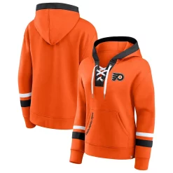 Women's Fanatics Branded Orange Philadelphia Flyers Bombastic Exclusive Lace-Up Pullover Hoodie 6 Women's Fanatics Branded Orange Philadelphia Flyers Bombastic Exclusive Lace-Up Pullover Hoodie -Fanatics Clothing Shop 6027178 ALT