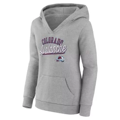 Women's Fanatics Branded Gray Colorado Avalanche Simplicity Crossover V-Neck Pullover Hoodie 7 Women's Fanatics Branded Gray Colorado Avalanche Simplicity Crossover V-Neck Pullover Hoodie -Fanatics Clothing Shop 6027413 ALT2