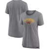 Women's Fanatics Branded Heathered Gray Washington Commanders Drop Back Modern T-Shirt -Fanatics Clothing Shop 6027496
