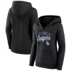 Women's Fanatics Branded Black Los Angeles Dodgers Simplicity Crossover V-Neck Pullover Hoodie 1 Women's Fanatics Branded Black Los Angeles Dodgers Simplicity Crossover V-Neck Pullover Hoodie -Fanatics Clothing Shop 6027560