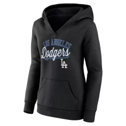 Women's Fanatics Branded Black Los Angeles Dodgers Simplicity Crossover V-Neck Pullover Hoodie 7 Women's Fanatics Branded Black Los Angeles Dodgers Simplicity Crossover V-Neck Pullover Hoodie -Fanatics Clothing Shop 6027560 ALT2