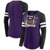 Women's Fanatics Branded Purple/Black Baltimore Ravens True to Form Raglan Lace-Up V-Neck Long Sleeve T-Shirt 1 Women's Fanatics Branded Purple/Black Baltimore Ravens True to Form Raglan Lace-Up V-Neck Long Sleeve T-Shirt -Fanatics Clothing Shop 6027660