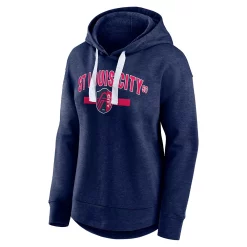 Women's Fanatics Branded Navy St. Louis City SC Lineup Pullover Hoodie -Fanatics Clothing Shop 6040625 ALT2