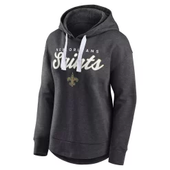 Women's Fanatics Branded Heather Charcoal New Orleans Saints Set To Fly Pullover Hoodie 7 Women's Fanatics Branded Heather Charcoal New Orleans Saints Set To Fly Pullover Hoodie -Fanatics Clothing Shop 6080594 ALT2