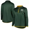 Women's Fanatics Branded Green Green Bay Packers Plus Size Worth the Drive Quarter-Zip Top 1 Women's Fanatics Branded Green Green Bay Packers Plus Size Worth the Drive Quarter-Zip Top -Fanatics Clothing Shop 6081940
