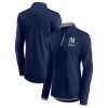 Women's Fanatics Branded Navy New York Yankees Worth The Drive Quarter-Zip Jacket -Fanatics Clothing Shop 6083082