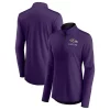 Women's Fanatics Branded Purple Baltimore Ravens Plus Size Worth the Drive Quarter-Zip Top -Fanatics Clothing Shop 6083534