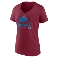 Women's Fanatics Branded Burgundy Colorado Avalanche Authentic Pro Core Collection Secondary Logo V-Neck T-Shirt 7 Women's Fanatics Branded Burgundy Colorado Avalanche Authentic Pro Core Collection Secondary Logo V-Neck T-Shirt -Fanatics Clothing Shop 6086776 ALT2