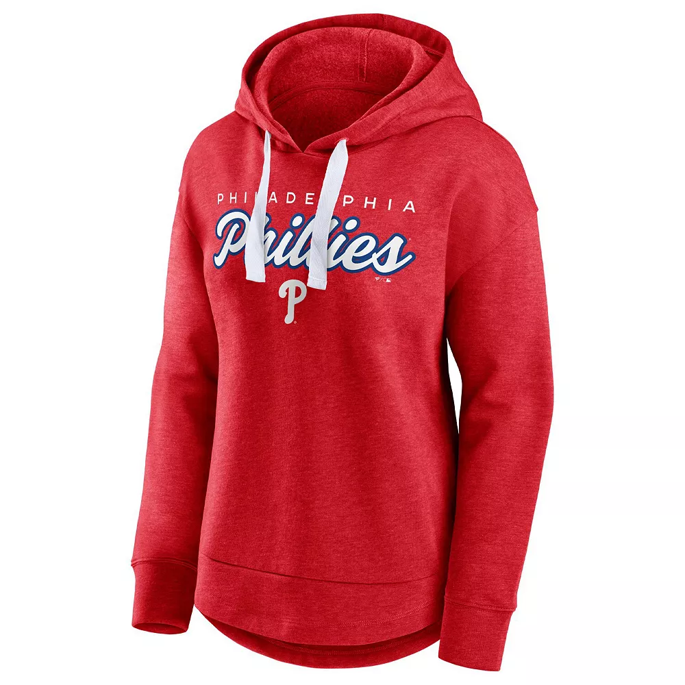 Women's Fanatics Branded Heathered Red Philadelphia Phillies Set to Fly Pullover Hoodie 5 Women's Fanatics Branded Heathered Red Philadelphia Phillies Set to Fly Pullover Hoodie - Image 3