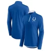 Women's Fanatics Branded Royal Indianapolis Colts Worth the Drive Quarter-Zip Top