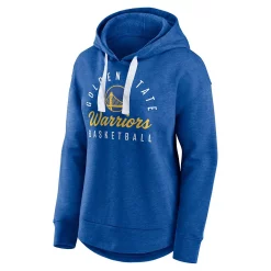 Women's Fanatics Branded Heather Royal Golden State Warriors Iconic Distribution Pullover Hoodie -Fanatics Clothing Shop 6090750 ALT2