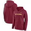 Women's Fanatics Branded Burgundy Washington Commanders Checklist Crossover V-Neck Pullover Hoodie -Fanatics Clothing Shop 6105607