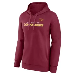 Women's Fanatics Branded Burgundy Washington Commanders Checklist Crossover V-Neck Pullover Hoodie -Fanatics Clothing Shop 6105607 ALT2