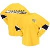 Women's Fanatics Branded Gold Nashville Predators Jersey Long Sleeve T-Shirt 2 Women's Fanatics Branded Gold Nashville Predators Jersey Long Sleeve T-Shirt -Fanatics Clothing Shop 6105846