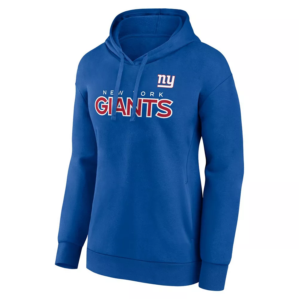 Women's Fanatics Branded Royal New York Giants Checklist Crossover V-Neck Pullover Hoodie 5 Women's Fanatics Branded Royal New York Giants Checklist Crossover V-Neck Pullover Hoodie - Image 3