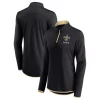Women's Fanatics Branded Black New Orleans Saints Worth the Drive Quarter-Zip Top -Fanatics Clothing Shop 6126557