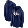Women's Fanatics Branded Heathered Navy Houston Astros Set to Fly Pullover Hoodie -Fanatics Clothing Shop 6128418