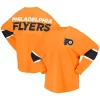 Women's Fanatics Branded Orange Philadelphia Flyers Jersey Long Sleeve T-Shirt -Fanatics Clothing Shop 6154899