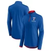 Women's Fanatics Branded Royal Texas Rangers Worth The Drive Quarter-Zip Jacket 1 Women's Fanatics Branded Royal Texas Rangers Worth The Drive Quarter-Zip Jacket -Fanatics Clothing Shop 6155344